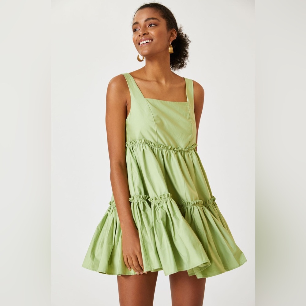 Aureta Studio Voluminous Mini Dress